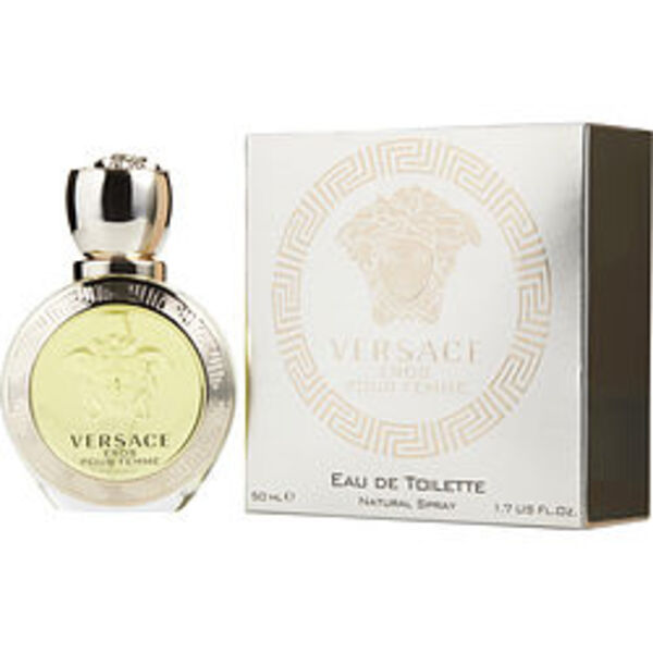 Versace Eros Pour Femme By Gianni Versace Edt Spray 1.7 Oz For Women eau de toilette spray for women.