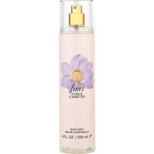 A bottle of Vince Camuto Fiori By Vince Camuto Body Mist 8 Oz For Women.