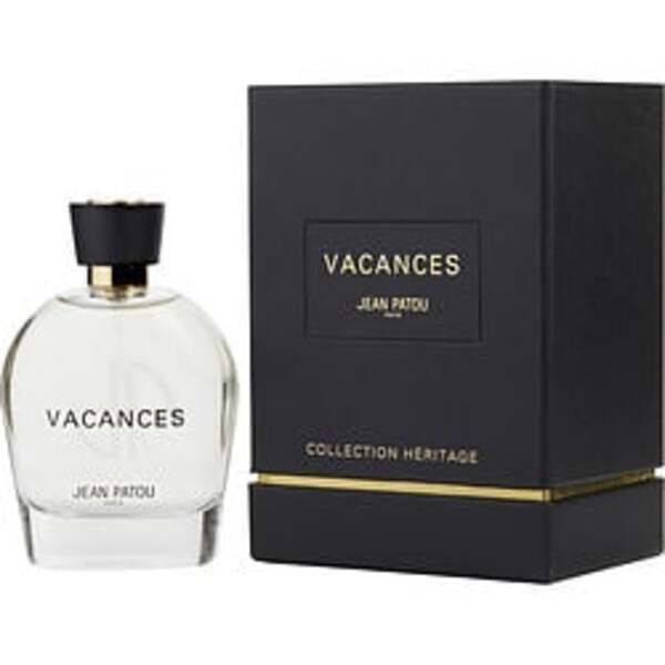 A Vacances Jean Patou By Jean Patou Eau De Parfum Spray 3.3 Oz For Women bottle of vacances eau de toilette spray.