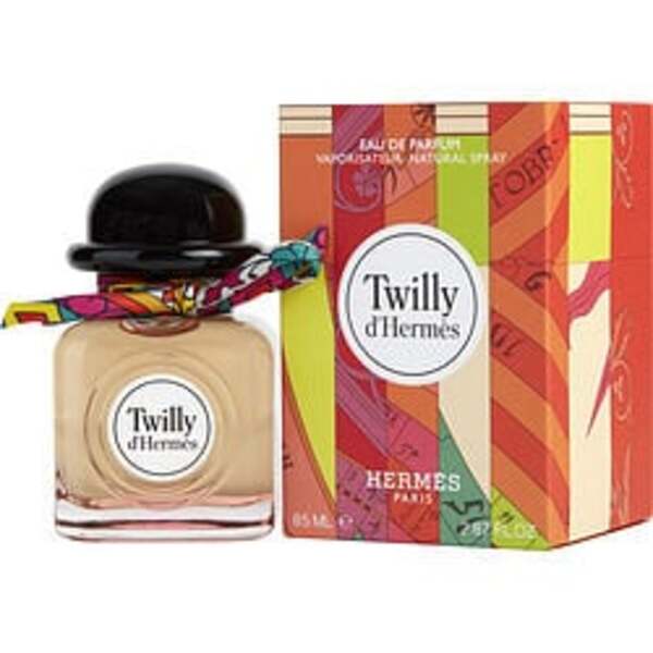 A 2.8 oz bottle of Twilly D'hermes By Hermes women's perfume spray, infused with the delightful essence of Eau de Parfum.
