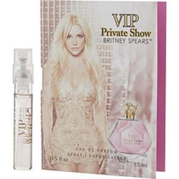 Britney Spears Vip Private Show Britney Spears By Britney Spears Eau De Parfum Spray Vial On Card For Women Perfume Gift Set.