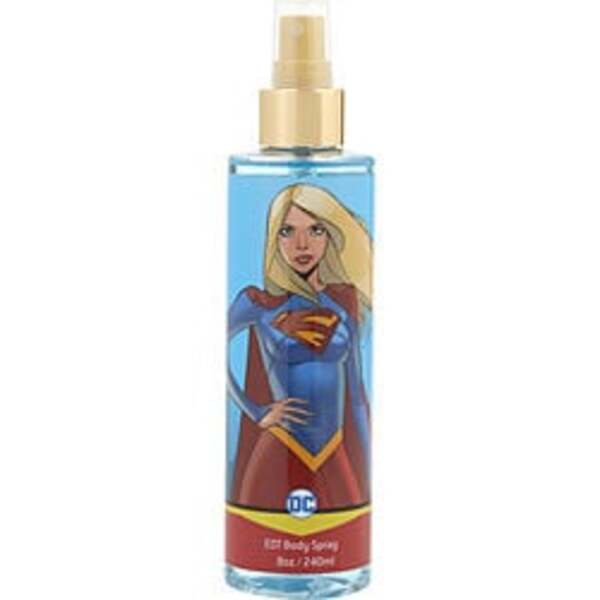 A WOMEN'S EDT BODY SPRAY called Supergirl By Marmol & Son Edt Body Spray 8 Oz For Women, featuring the invigorating scent of Supergirl by Marmol & Son.