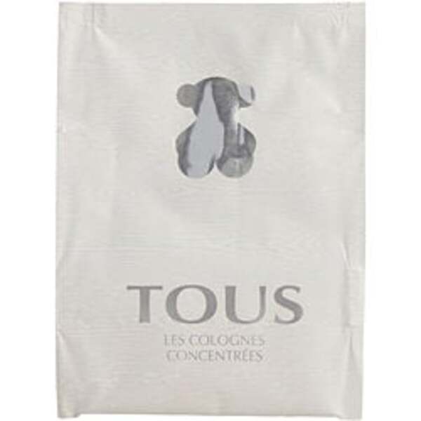 A Tous Les Colognes By Tous Concentrate Edt Spray Vial On Card For Women bag with a teddy bear on it.