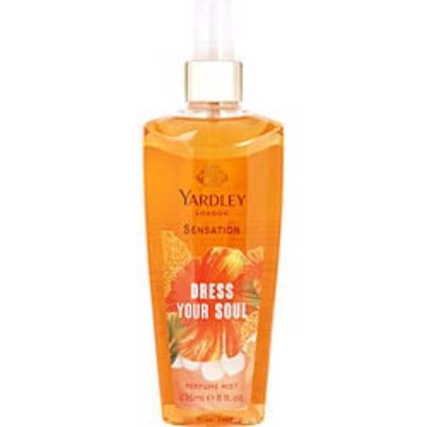 A casual Yardley By Yardley Sensation Dress Your Soul Fragrance Mist 8 Oz For Women body oil is the perfect addition to your daily routine.