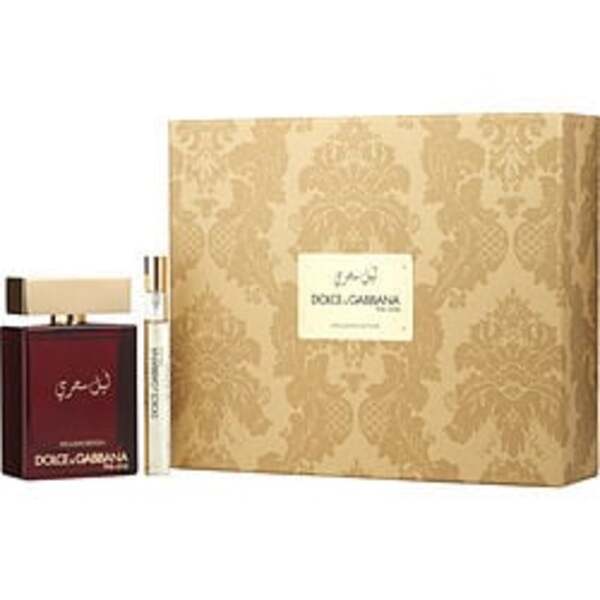 The One Mysterious Night By Dolce & Gabbana Eau De Parfum Spray 3.3 Oz & Eau De Parfum Spray 0.33 Oz Mini (exclusive Edition) For Men Mini EDP Gift Set with Exclusive Edition