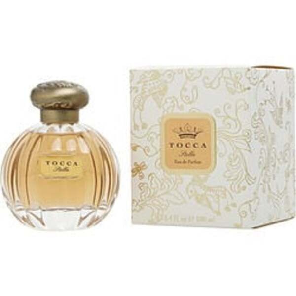 A bottle of Tocca Stella By Tocca Eau De Parfum Spray 3.4 Oz For Women in front of a box.