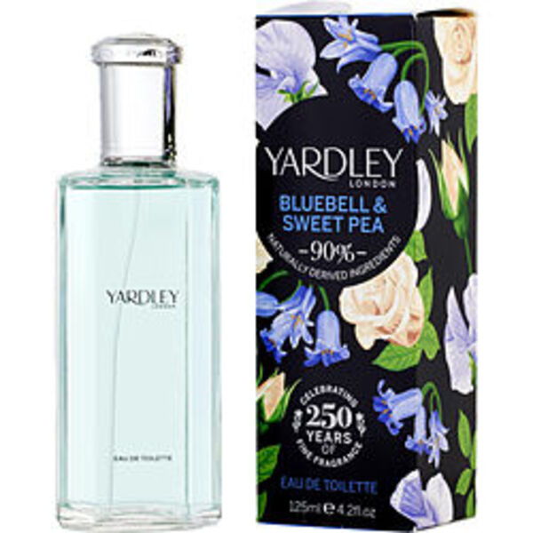 Yardley By Yardley Bluebell & Sweetpea Edt Spray 4.2 Oz For Women is a fragrant EDT spray that captures the delicate scent of sweetpea. This eau de toilette also features hints of