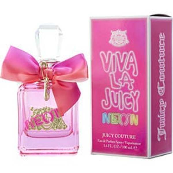 Viva La Juicy Neon By Juicy Couture Eau De Parfum Spray 3.4 Oz For Women is an irresistible fragrance that captures the essence of Juicy Couture. This EAU DE PARFUM SPRAY combines enchanting Fragrance Notes, creating