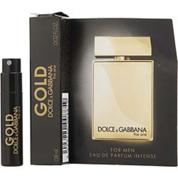 The One Gold By Dolce & Gabbana Eau De Parfum Intense Spray 0.02 Oz Vial Mini For Men is a luxurious fragrance with intense spray and captivating fragrance notes.