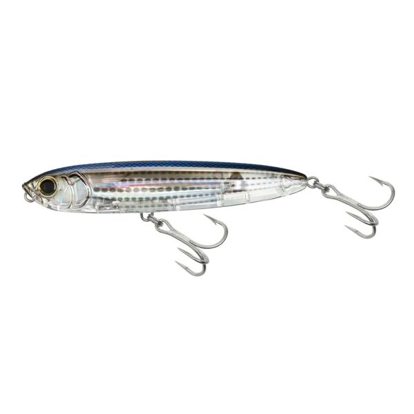 The Yo-Zuri 3D Inshore Topknock Pencil 125mm 5in Mullet, a topwater walking bait with an internal hologram, is showcased on a white background.
