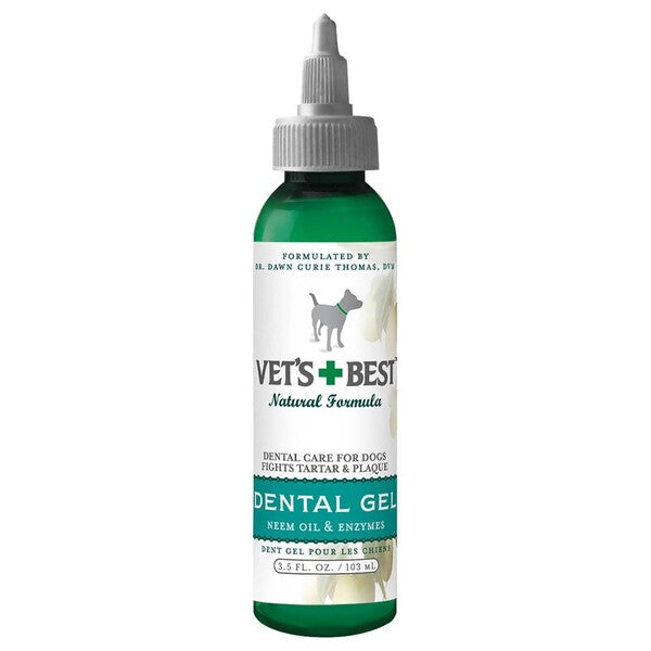 Vet's Best Dental Gel for Dogs 3.5 oz.