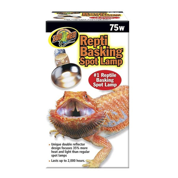 Zoo Med Repti Basking Spot Lamp 75 Watt.