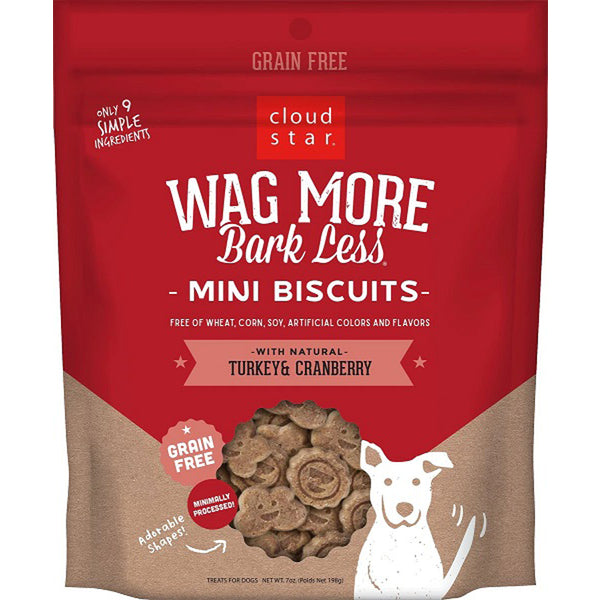 WAGMR D CRNCHY MIN GF TKY 7OZ biscuits.