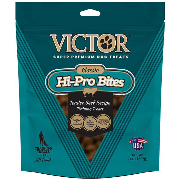 Victor Classic HiPro Bites Dog Treats.