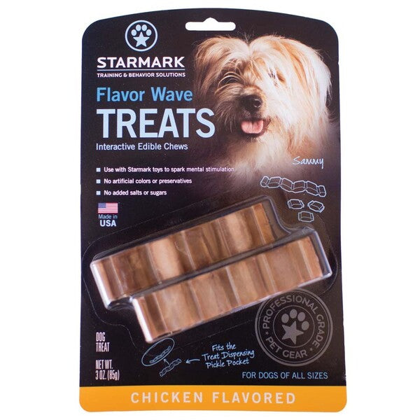 Starmark Chicken Flavored Dog Treats for dogs.