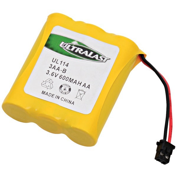An Ultralast 3AA-B 3AA-B Rechargeable Replacement Battery with a wire attached to it.