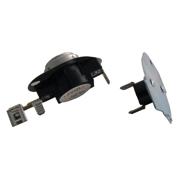Two Supco SET184 SET Series Thermal Cutoff Kit for Whirlpool 279769 switches on a white background.