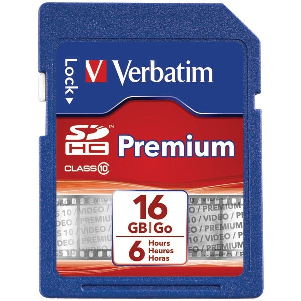 Verbatim 96808 Class 10 SDHC Card (16GB).