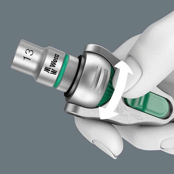 Wera 8000 C ZYKLOP SPEED RATCHET 1/2 ZYKLOP RATCHET WITH 1/2 DRIVE