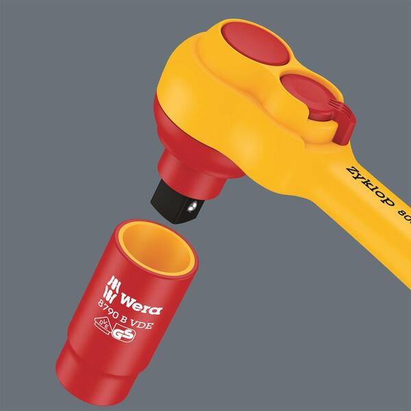 Wera Slim Design Zyklop Insulated 3/8 Ratchet
