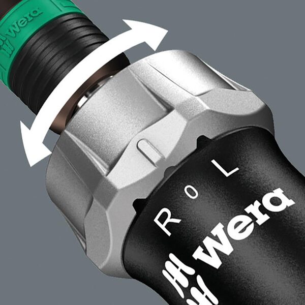 Wera Ratcheting Screwdriver Handle with Assorted SAE Bits (17-Piece Set)