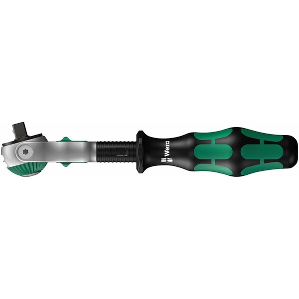 A black case containing the Wera Metric 1/4 Drive Speed Ratchet Set (26-Piece Set) of screwdrivers.