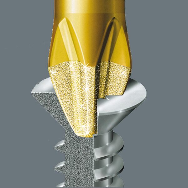 Wera Bit-Check 6PH Diamond Coated Tips (6-Piece Set)