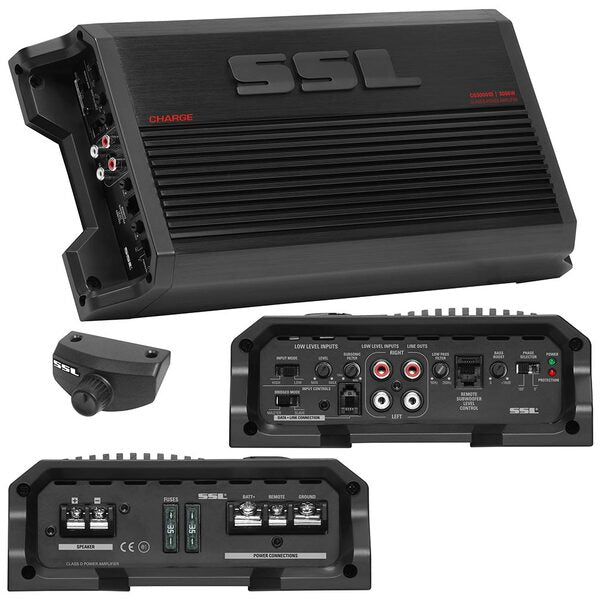 The Soundstorm Charge Mini Amplifier 3000 Watt D Class is a powerful 3000 Watt Mono Monoblock Class D MOSFET Power Supply, designed to deliver exceptional audio performance. This amplifier is packed with