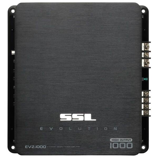Soundstorm Mosfet 2CH 1000W Power Amplifier Remote Woofer level control