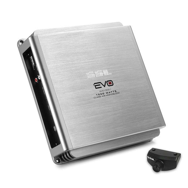 The Soundstorm Monoblock Amplifier 1500W Max combines powerful sound amplification with convenient remote control functionality.