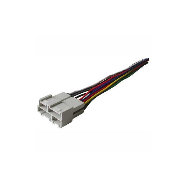 A WIRE HARNESS AMERICAN INTERNATIONAL 86-05 GM for an aftermarket radio installation in a car.