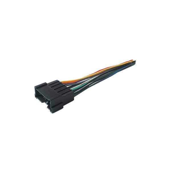 An aftermarket WIRING HARNESS A.I. FOR KIA/ HYUNDAI '99-2008 INTO FACT. HARN. car radio wiring harness for a radio replacement.