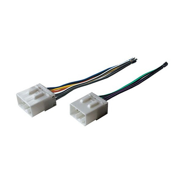 A WIRING HARNESS AMERICAN INT'L MAZDA 2001-2016 pair, compatible with American International products, designed for radio replacement in a car.
