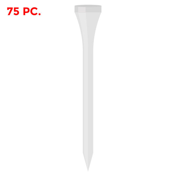 75 TeeMate 2.75 Hardwood Golf Tees.