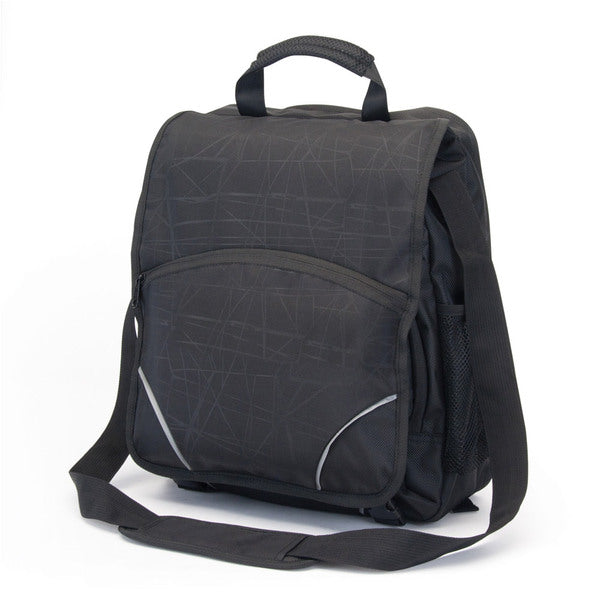 A Sweda CheckPoint Friendly AMSTERDAM 14 Laptop Messenger Bag (TSA Friendly) designed for 14" laptops, featured against a clean white background.