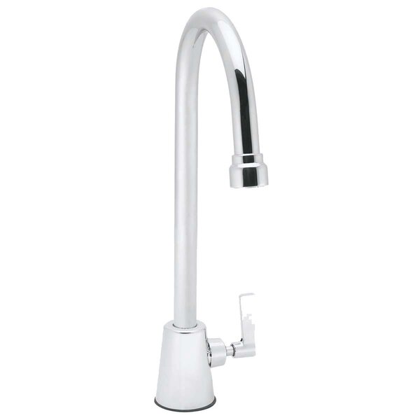 A Speakman SC-7112-E Commander Single Lever Laboratory Faucet in Polished Chrome on a white background.