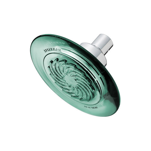 A Speakman Reaction S-4001-E175 1.75 GPM Single Function Shower Head Chrome on a white background.